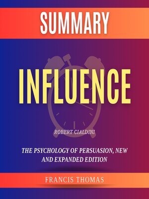 cover image of Study Guide of Influence, New and Expanded Edition by Robert Cialdini